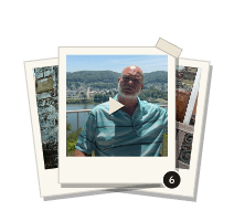 The Ohio River's pile of polaroids: six stories stacked on the river