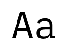 Aa, set in IBM Plex Mono